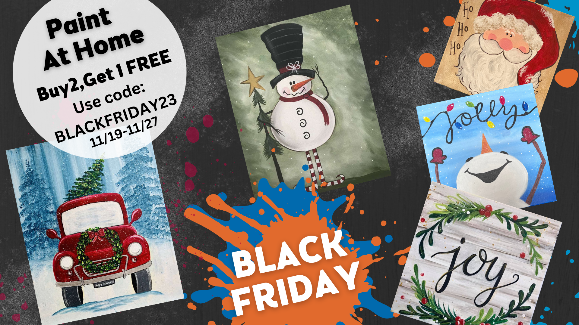 Black Friday Paint At Home Promo